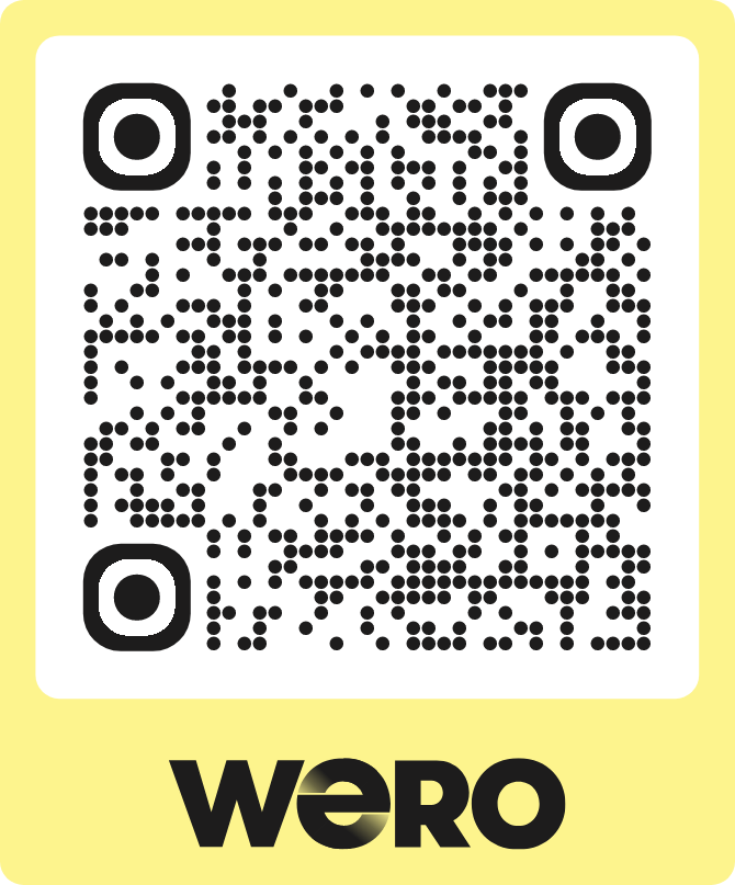 QR code Wero pour faire un don à AEIN